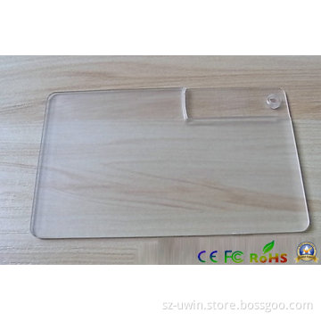 Transparent Credit Card USB Flash Drive/USB